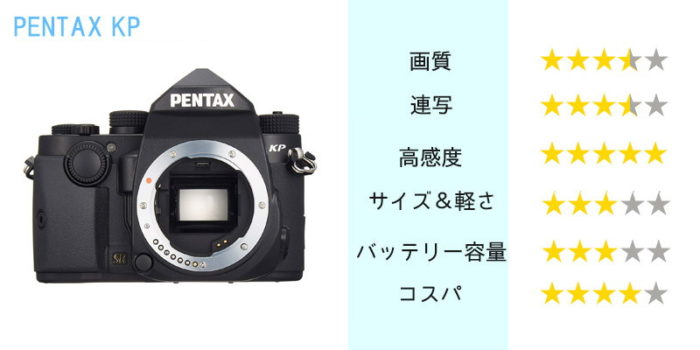 PENTAX KP】ペンタックスが本気で作ったAPS-C一眼レフ、その特徴と