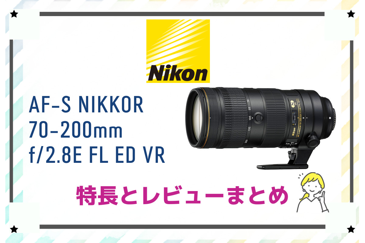 Nikon 望遠ズームレンズ AF-P ED NIKKOR f VR 70-300mm 4.5-5.6E フル