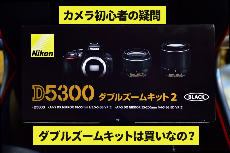 Nikon AF-P DX ダブルズーム キット レンズ 2本