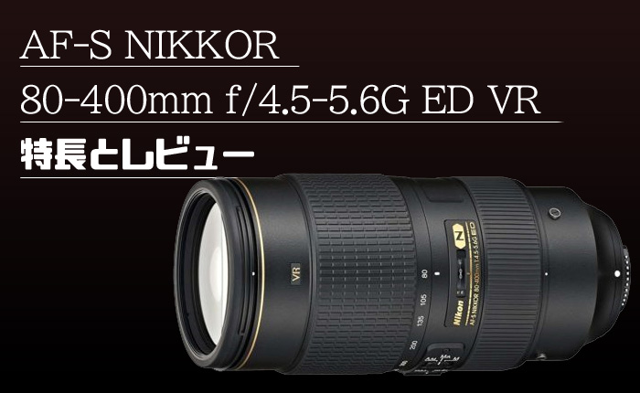 AF-S NIKKOR 80-400mm f/4.5-5.6G ED VR】被写体をグッと引き寄せる超 